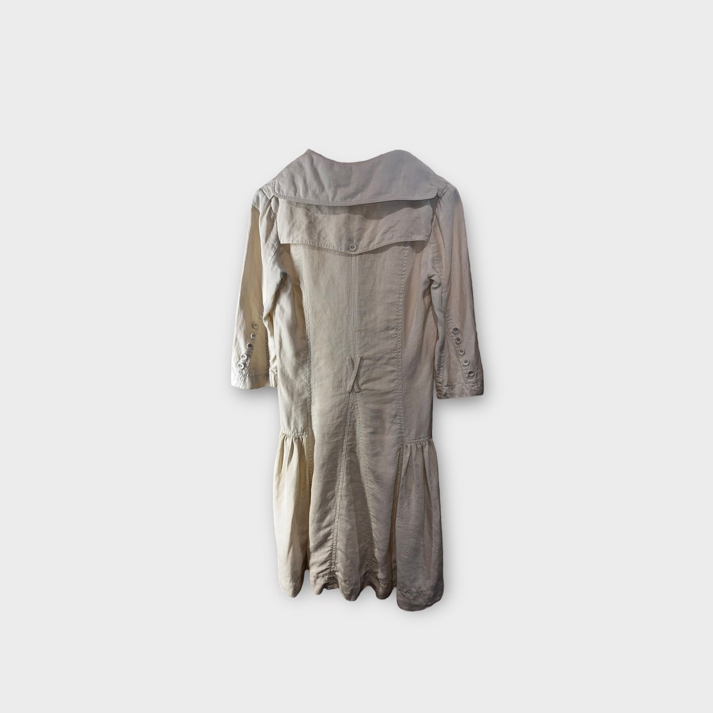 Vestido beige “Épsilon”