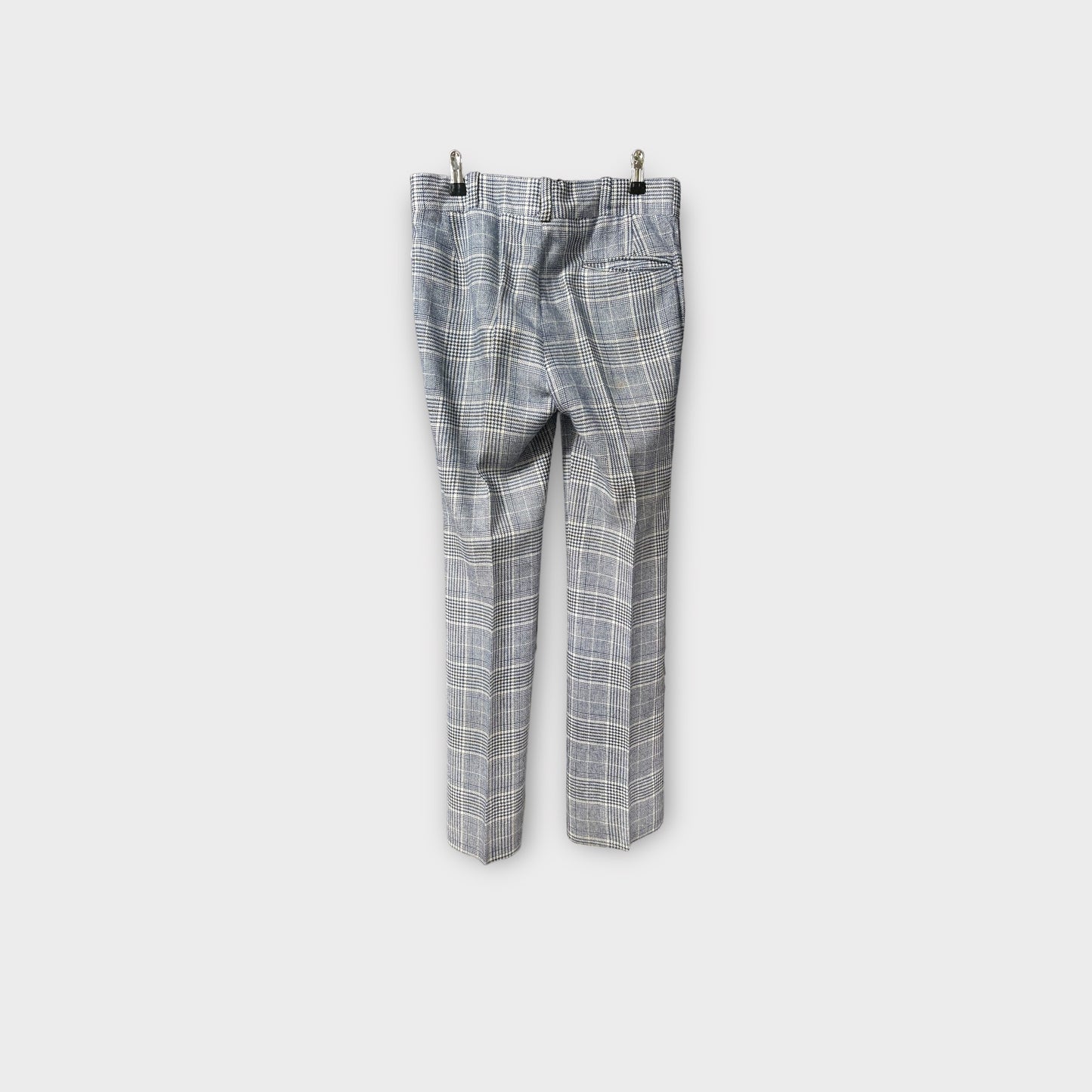 Pantalón de vestir de cuadros