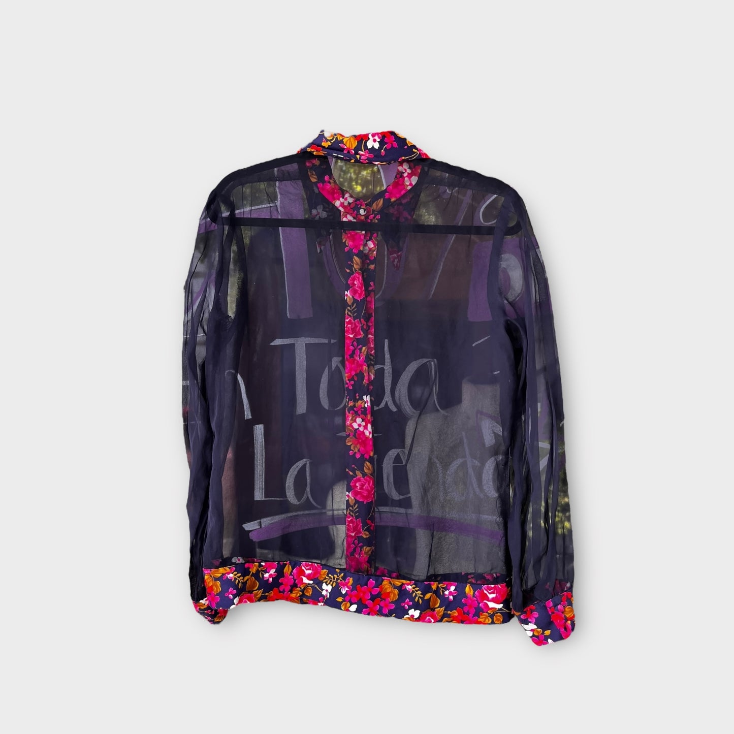 Blusa transparente