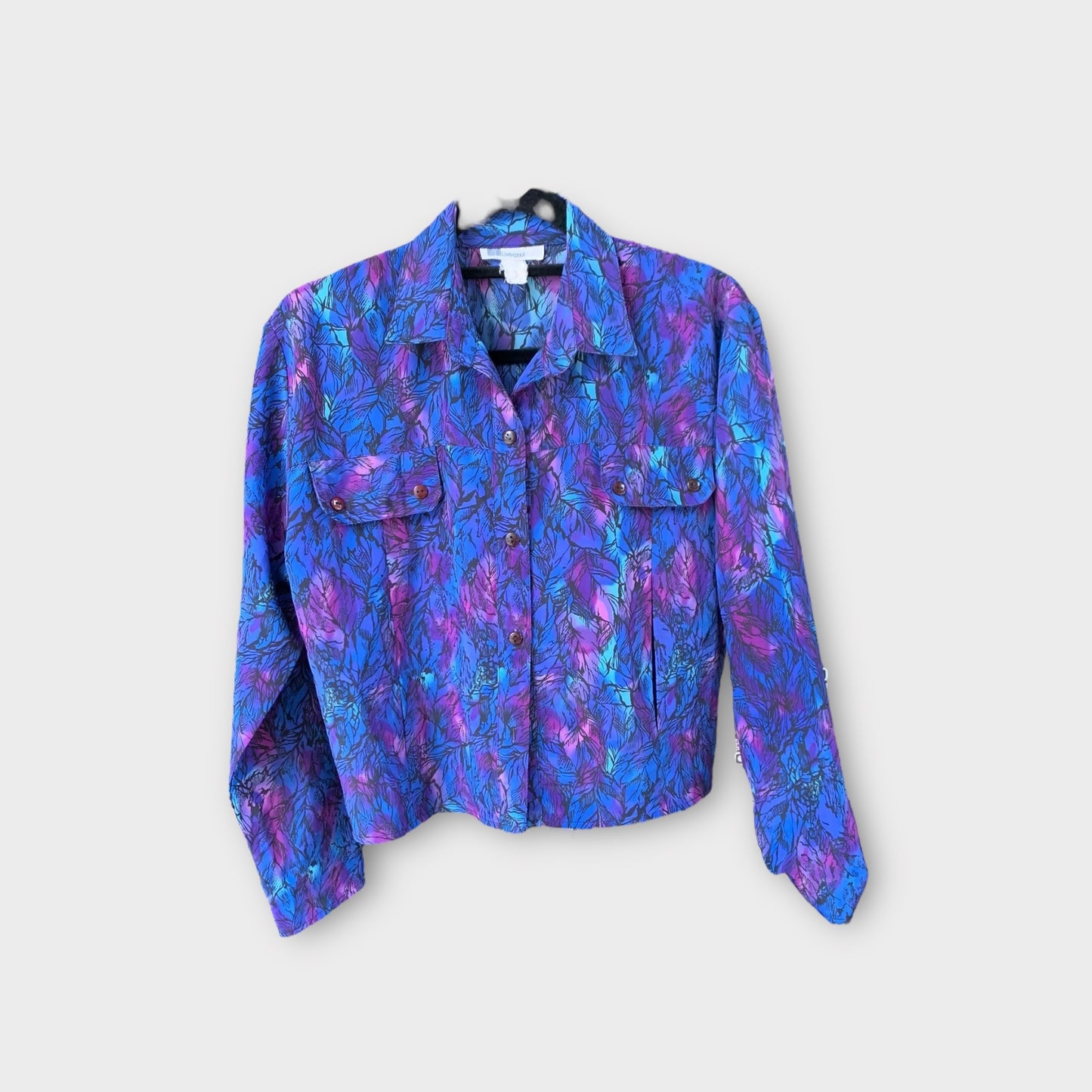 Blusa azul/morada “Liverpool”