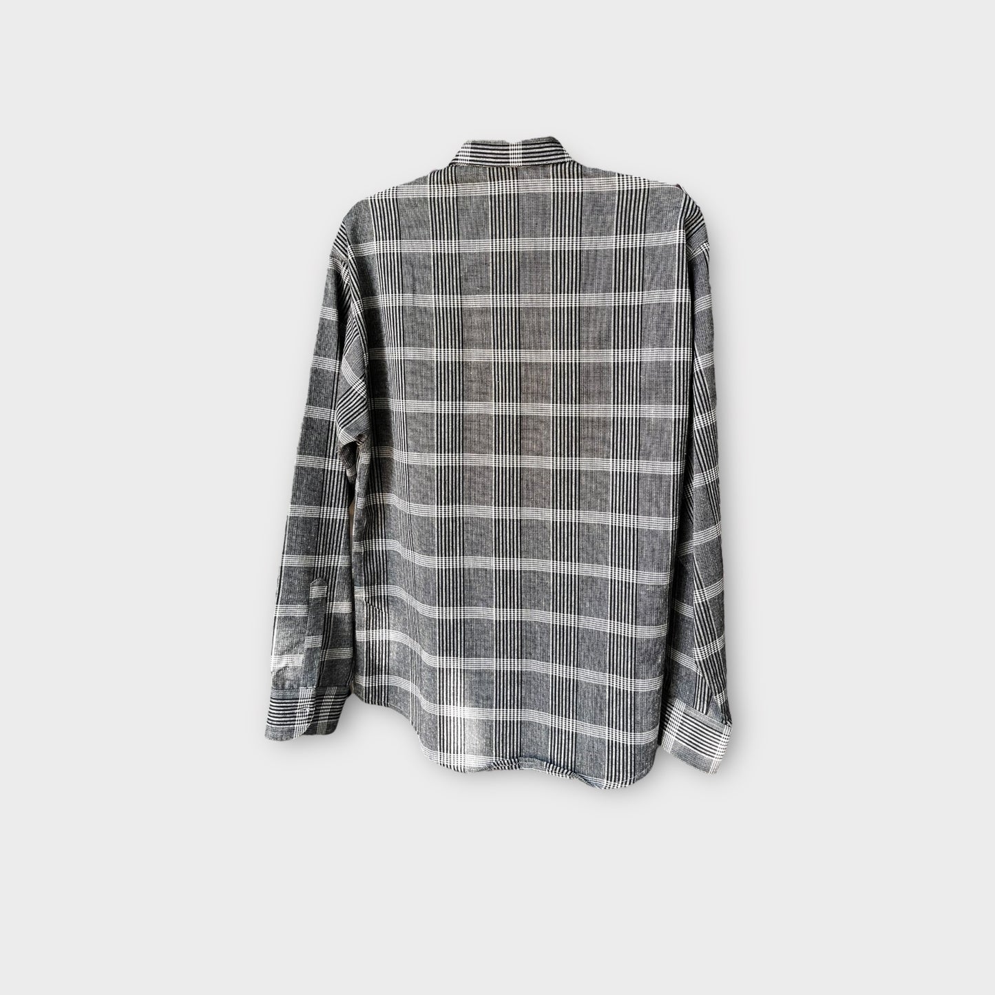 Camisa gris cuadriculada “Bahamas” 80’s