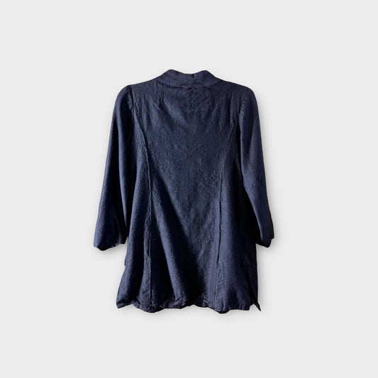 Abrigo negro “Rue de la Paix”