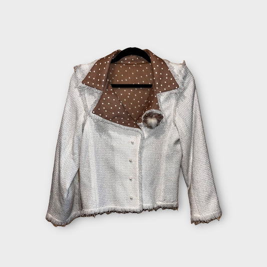 Conjunto lana blanco