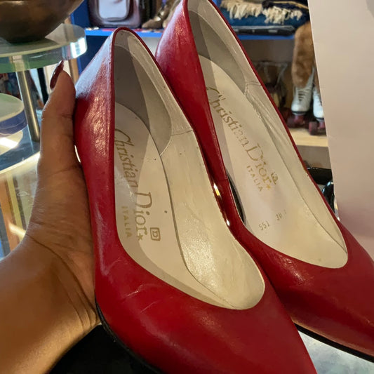 Tacones Christian Dior rojos #3