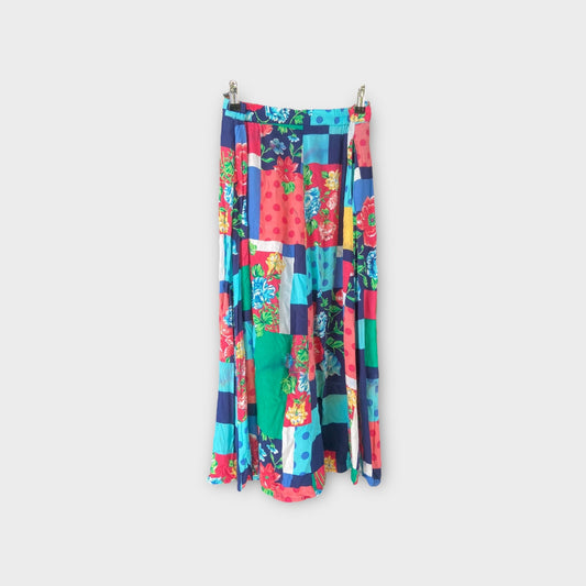Falda de cuadros de colores “chaus petites”