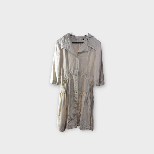 Vestido beige “Épsilon”